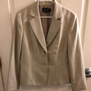 Tan Linen Blazer | Black Label